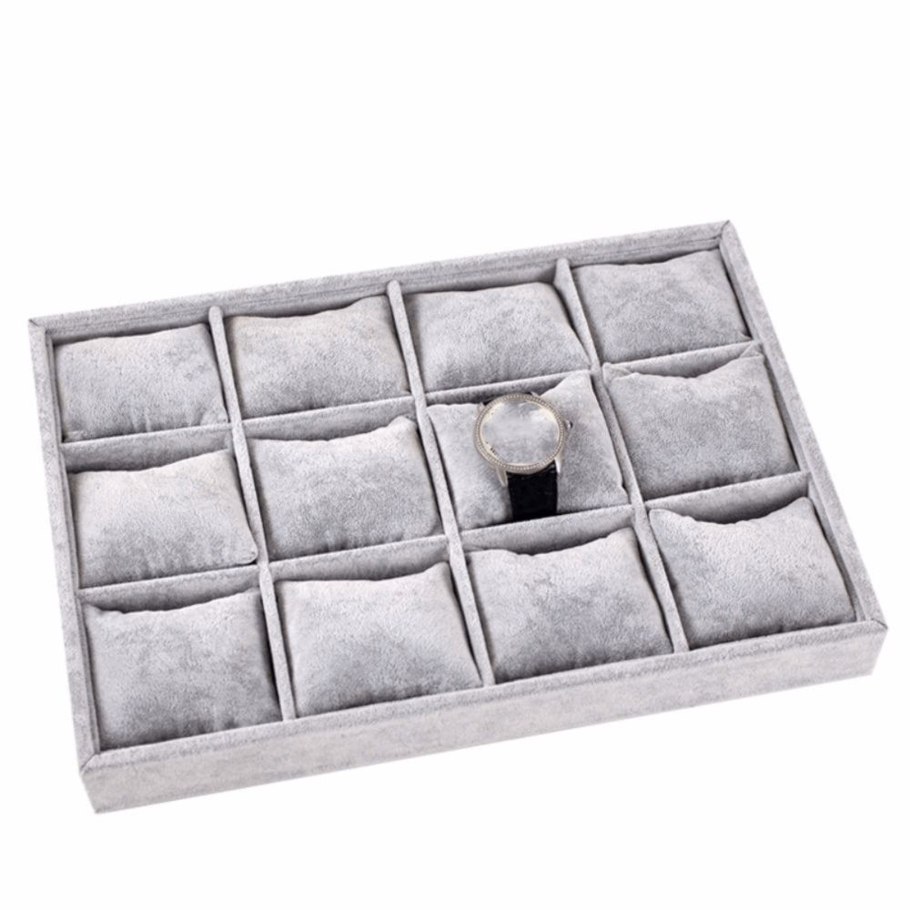 Velvet Surface Jewelry Organizer Tray Jewelry Box Display  Necklace Display