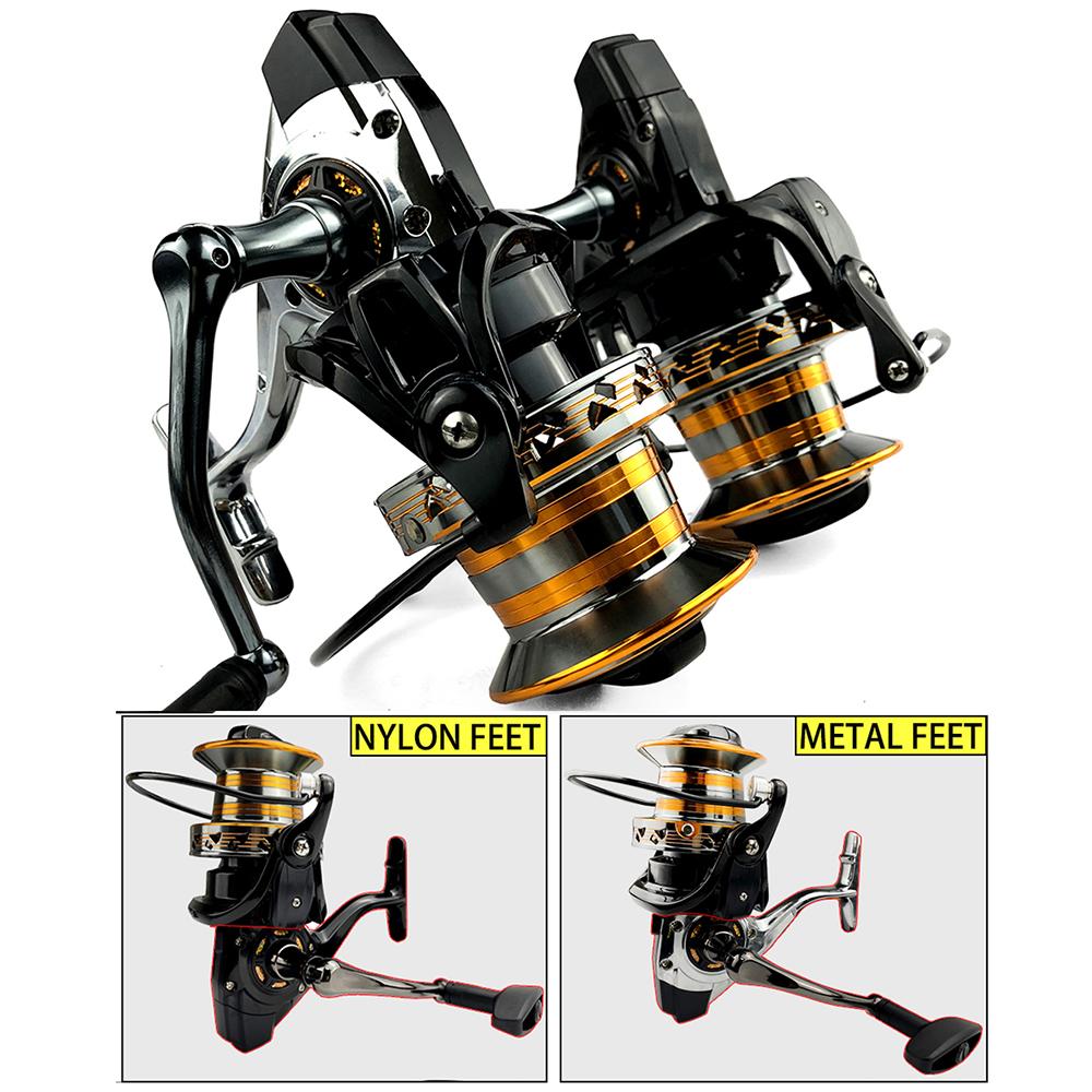 Maximum Drag Force 30KG Fishing Reel 12000 10000 9000 Metal Line Cup Suitable for Long-distance Casting of Saltwater and Freshwater Rotating Reels
