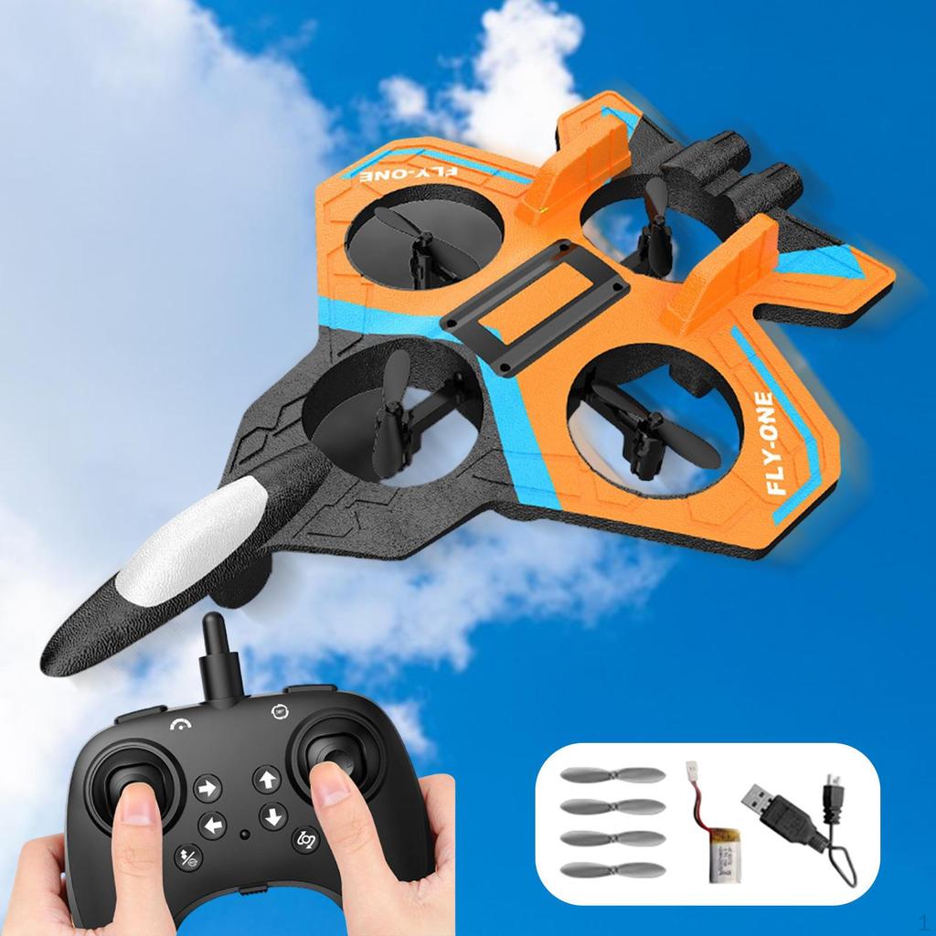Foam RC Airplane Fighter Toy Aircraft Outdoor Flying Birthday Gift Plane Remote Control