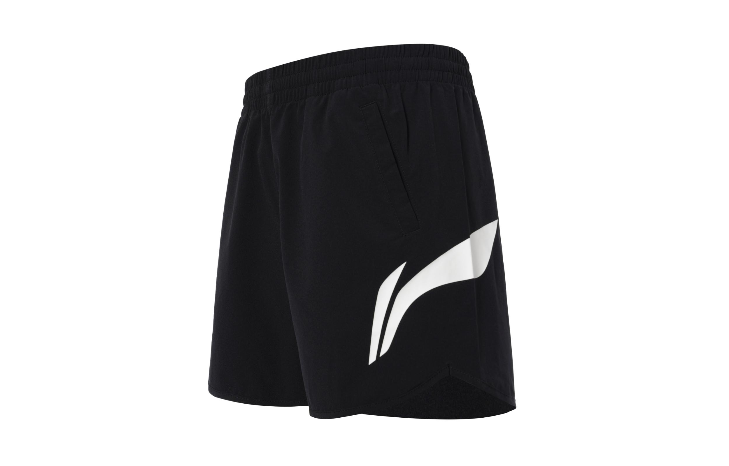 Li Ning Casual Shorts Women s Trendy Black YKSU098-1 XL
