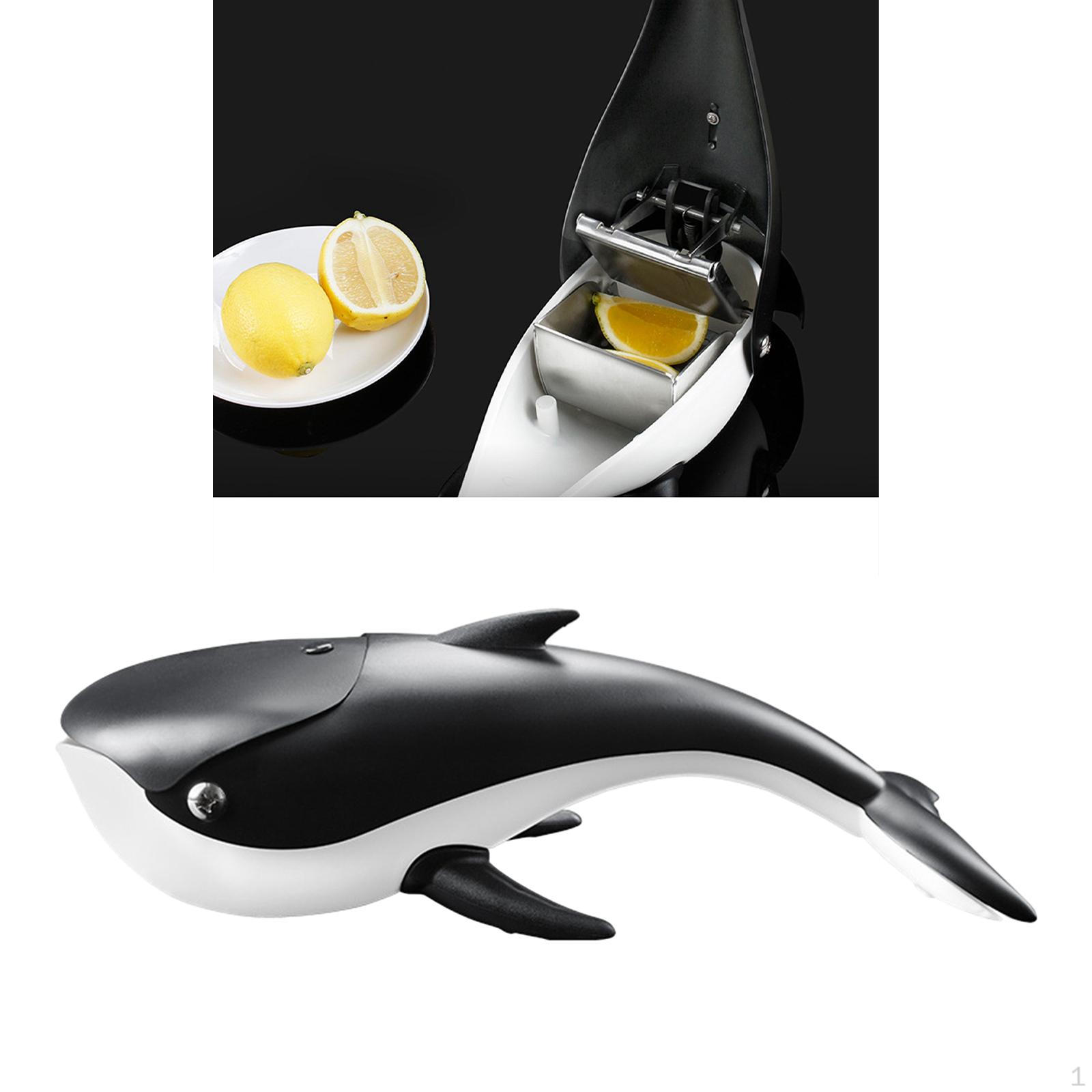 

Lemon Squeezer, Manual Citruses Juicer, Portable Ergonomic Squeeze Whale Shaped Fruit