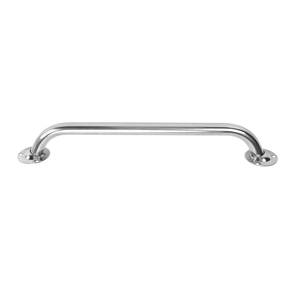 Stainless Steel Grab Rail Handle Marine Polished Stainless Round Handrail Balance Grab Handle for Boat Bathroom