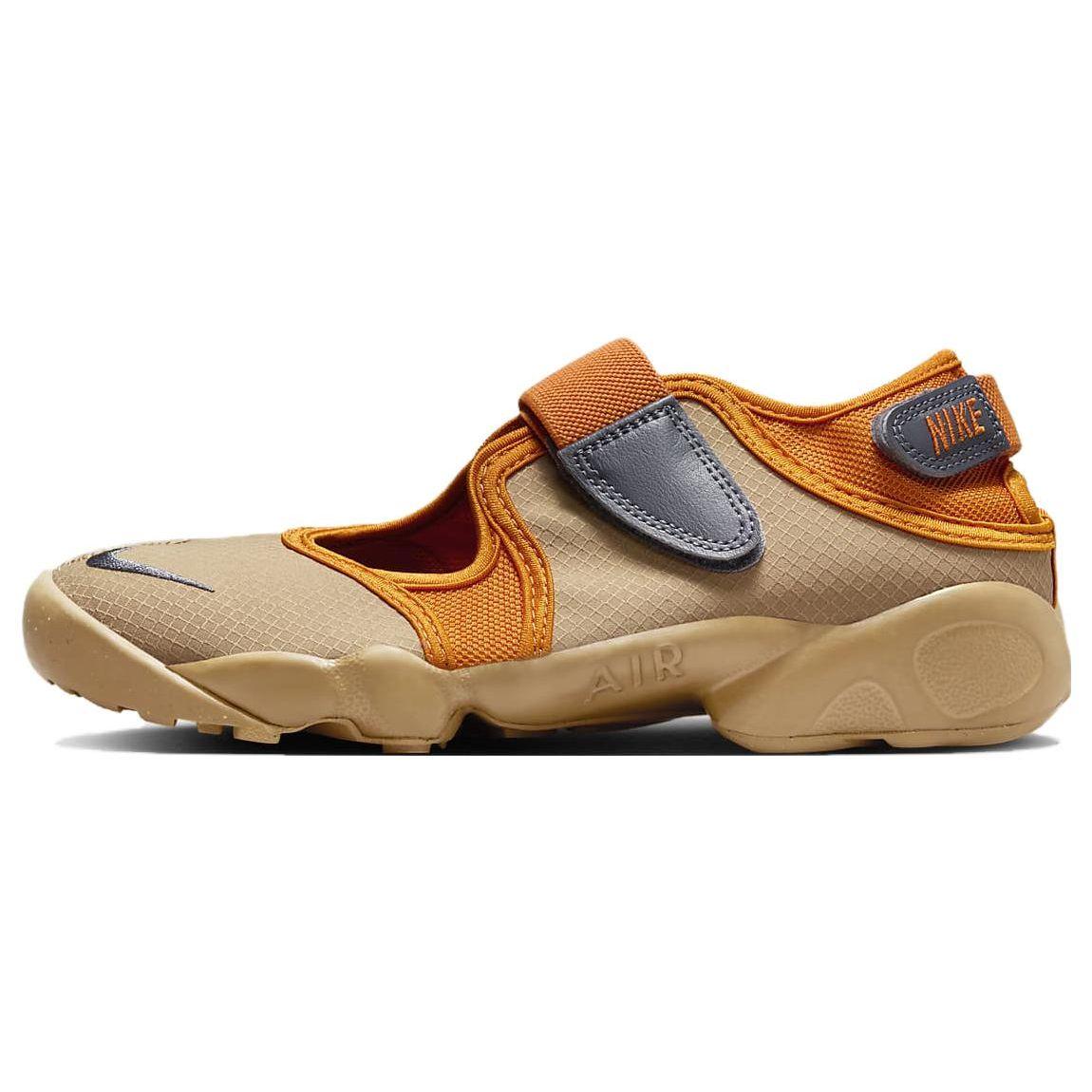 Nike Air Rift Breathe Shale Ceramic Dark Blue Grey Heather Women s Casual Shoes DN1338-200 35.5
