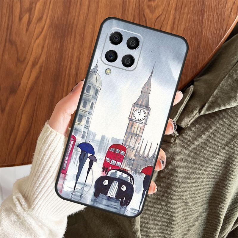 

Лондон Красный Телефон Автобус Биг-Бен Чехол Для Samsung Galaxy M13 M33 M53 M15 M35 M55 M06 M16 M36 M56 M31 M12 M32 M52 M14 M34 M54 Samsung M21