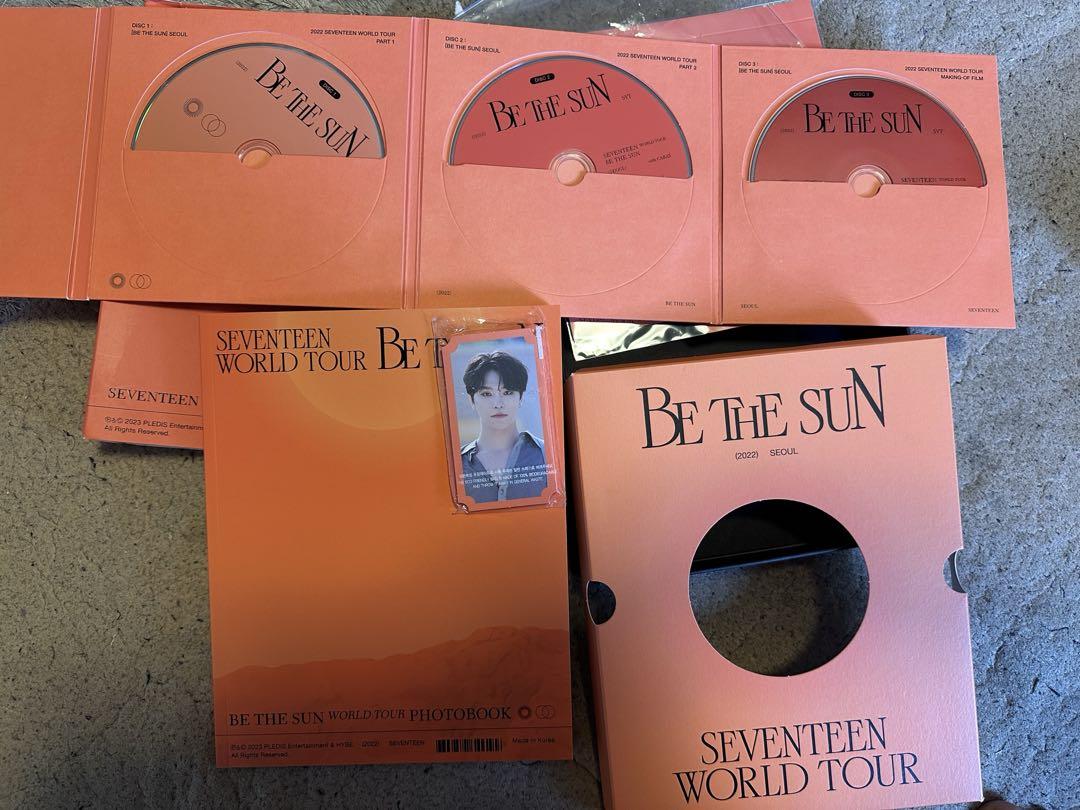 

[USED] SEVENTEEN BE THE SUN WOLRD TOUR Blu-ray