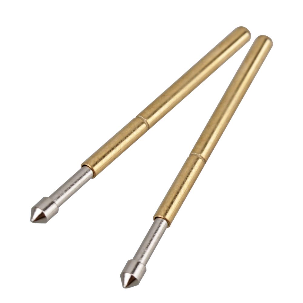 100pcs 1.36mm Cone Tip P160-E2 Spring PCB Testing Contact Probes Pin