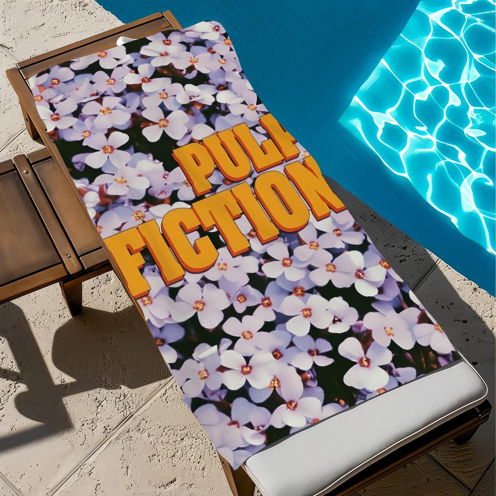 P-Pulp show Towel Beach Quick Dry Soft F-Fiction-n Pool Towels Gift for Travel Gym Shower Camping sports