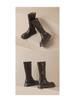 Women's 2024 Autumn/Winter Platform Knee-High Chunky Heel Boots with Thick Soles