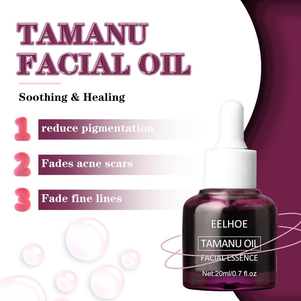 EELHOE Begonia Facial Oil Fades Acne Marks, Lightens Lines, Moisturizes & Firms Skin Essential Oil