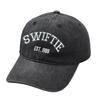 European and American SWIFTIE Embroidered Baseball Cap Summer Washed Retro Taylor Fan  Female  Comfortable Breathable Adjustable