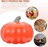 Decorative Wholesale  Food Tea Coffee Bean Sugar Candy Cookie Ceramic Storage Canisters Pumpkin Jar With Lid For Kitchen