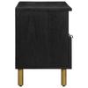 TV Stand In Black 100 X 33 X 46 Cm Engineered Wood