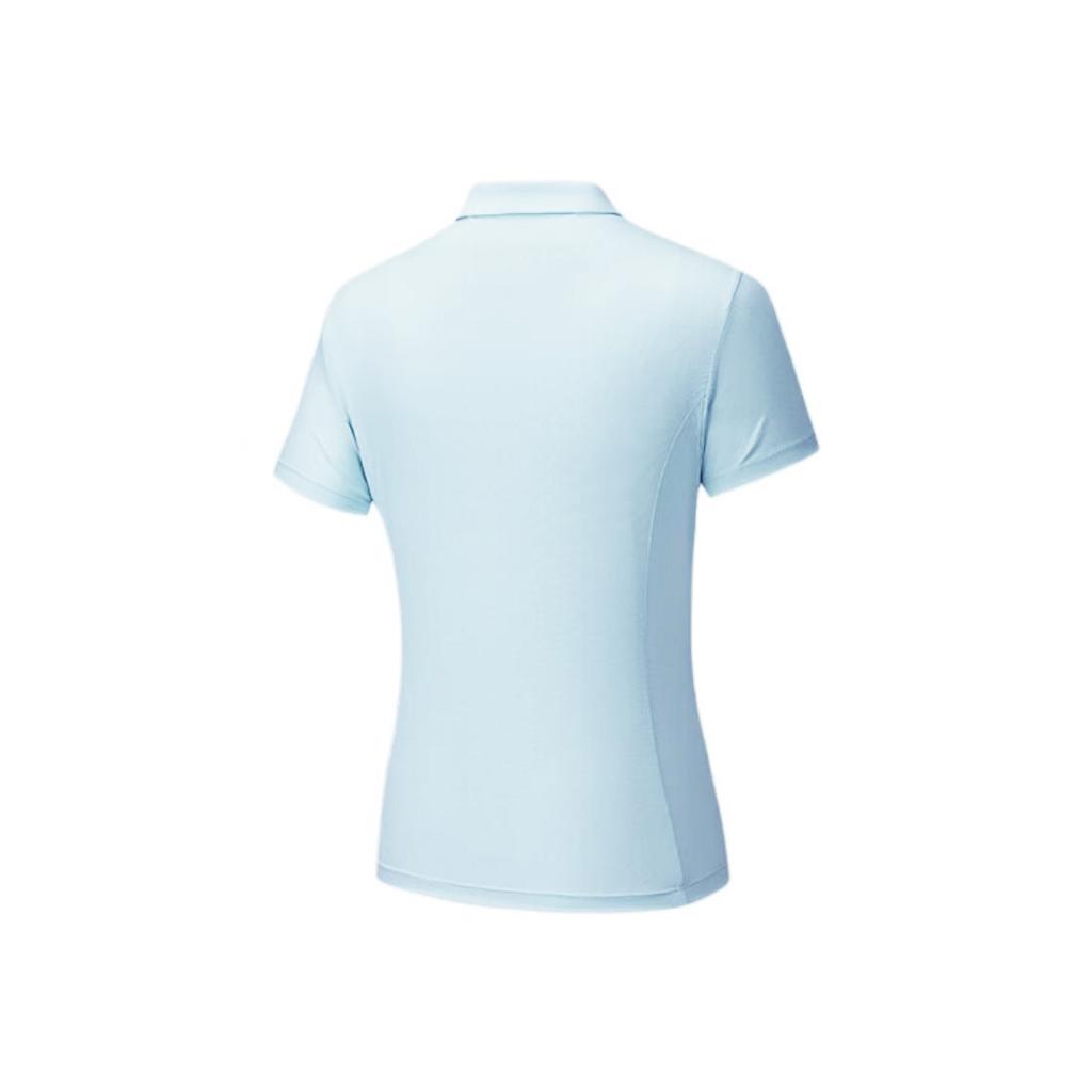 Anta Master Collar Soft Comfortable Breathable Versatile Polo Shirt Women tops Dream-Shadow-Blue 162627101D-1