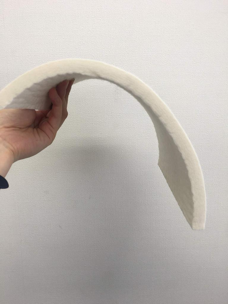 Thick Wool Felt 10mm X Extra 1 Sheet 100% (60%), Moisture-Absorbent, 1cm, Thick, White, (100% Wool)