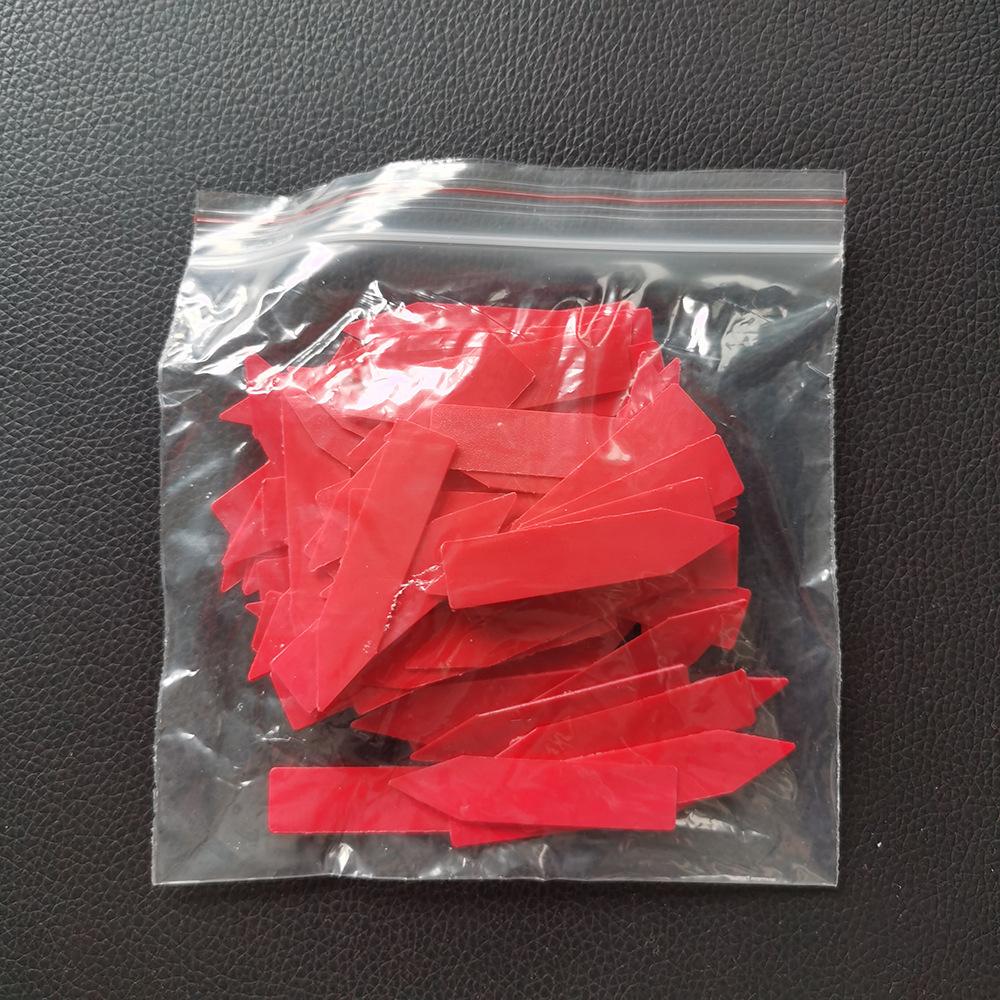 100pcs Garden Plant Labels, Fleshy Labels, Waterproof Cards for Agricultural Flowers and Gardening Plastic DIY Label Tool