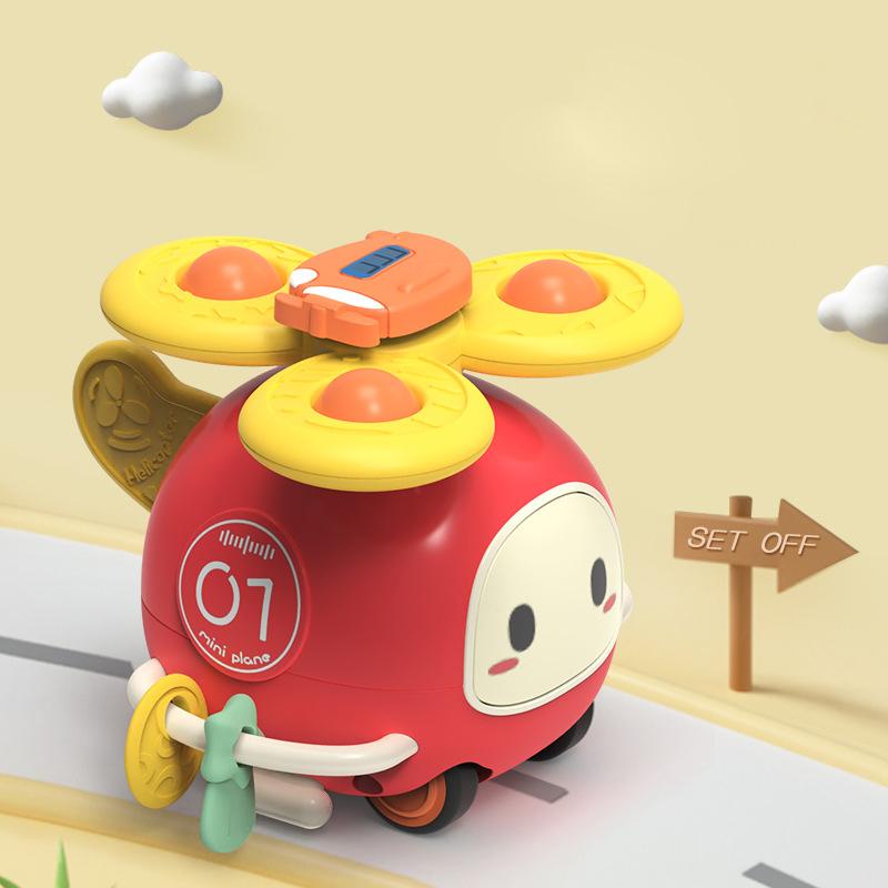 Suction Cup Spinner High Chair Baby Toys 6 12 Months Rotating Rattle Sensory Toys For Babies Educational Games Toy 1 2 3 Years