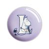 Officially Imported Moomin Arabia Mini Alphabet Moomin 1075840 Plate, 10.5cm, Collection, "L" Tableware, Arabia,