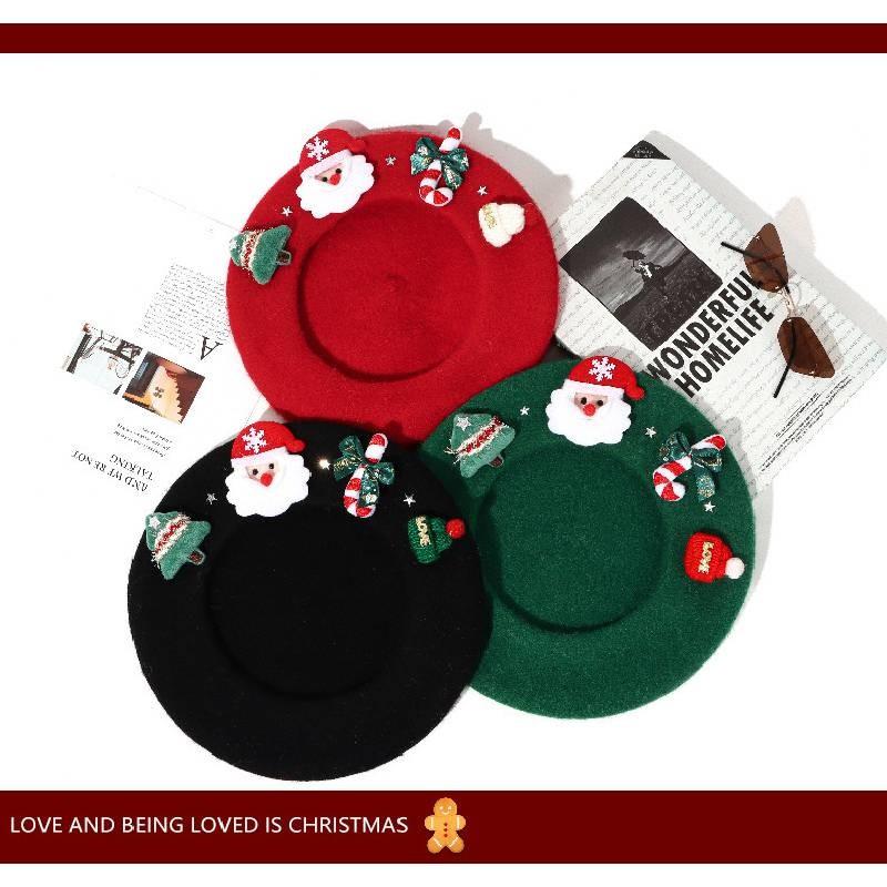 Christmas Hat Winter Warm Parent Child Fashion For Children Adults Hat Knitted