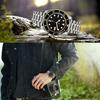[Kai Tian] 20mm Metal Watch Band, Silver Gold Stainless Steel 3-Row Watch Band for Men and Women