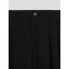 8SECONDS Summer Double-Pleated Half-Banding Slacks Black (454821Lqx5)