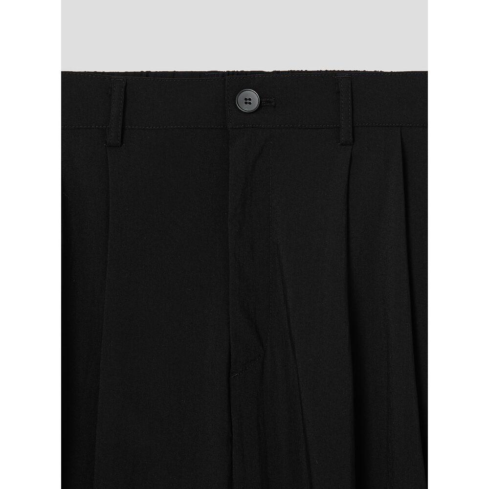 8SECONDS Summer Double-Pleated Half-Banding Slacks Black (454821Lqx5)