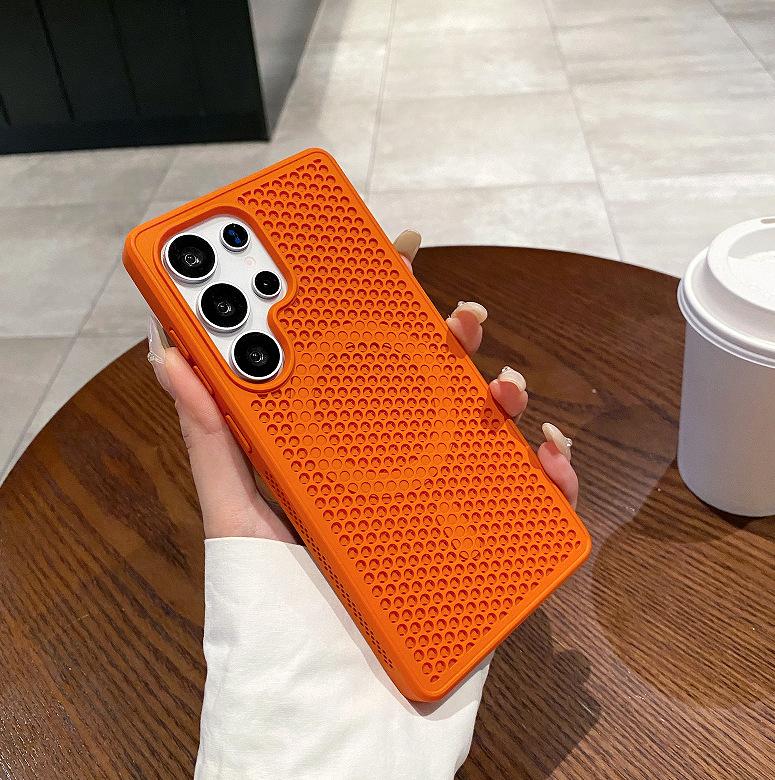 Redmi K80PRO Magnetic Suction Heat Dissipation Mobile Phone Case Xiaomi 17 Hard Case Simple Solid Color Wireless Charging Magnetic Attraction Is Suita