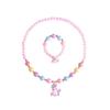 Unicorn princess accessories set, linking crown necklaces, headbands, girls' princess dress accessories, cross-border foreign trade