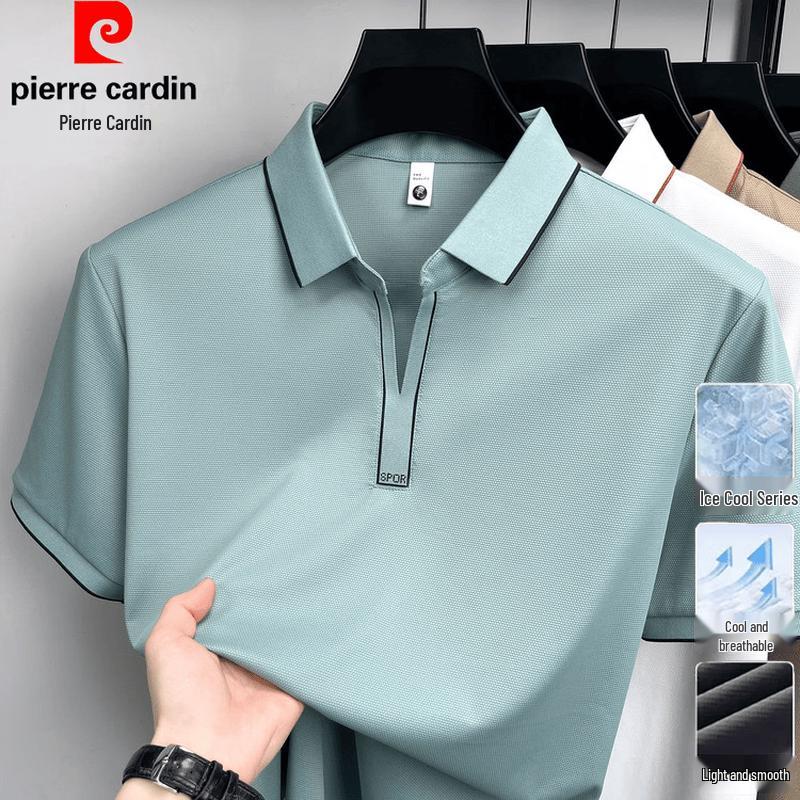 

Pierre Cardin Men s Slim-Fit Quick-Dry Business Casual Polo Shirt XL