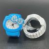 Cartoon Crystals Geometric Ring Simple Woman Personality Sweet Fashion Versatile Rings Jewelry Birthday Party Gift