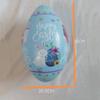 16 Inch Giant Easter Egg  PVC Balloon Garden Pendant Ornament Inflatable Ball Colorful Rabbit Pattern Easter Outdoor Party Decor