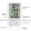 Neoteck With LCD Digital Temperature and Humidity for Home Heatstroke Warranty Thermo-Hygrometer ±1°C Accuracy, Sensor, Indoor/Outdoor Measurements,