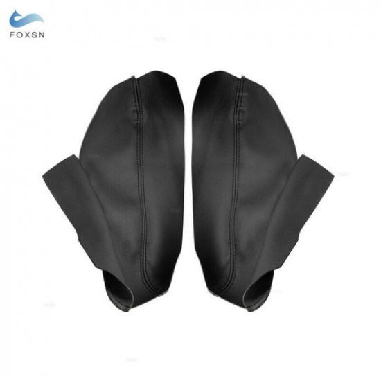 For Dodge Charger 11-19 Front Left& Right Inner Door Armrest Panel LEATHER Cover