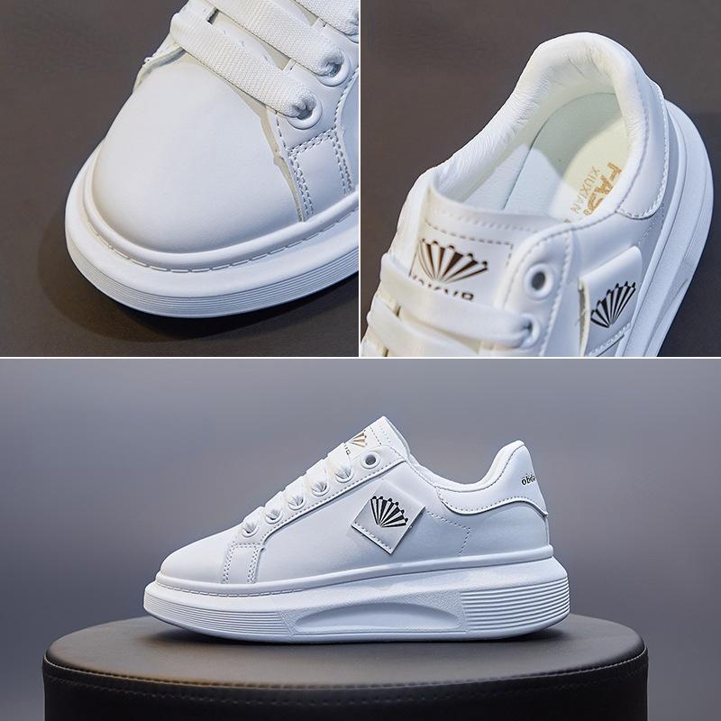 2021 Autumn New Platform Sneakers Women's White Shoes Casual Running Shoes