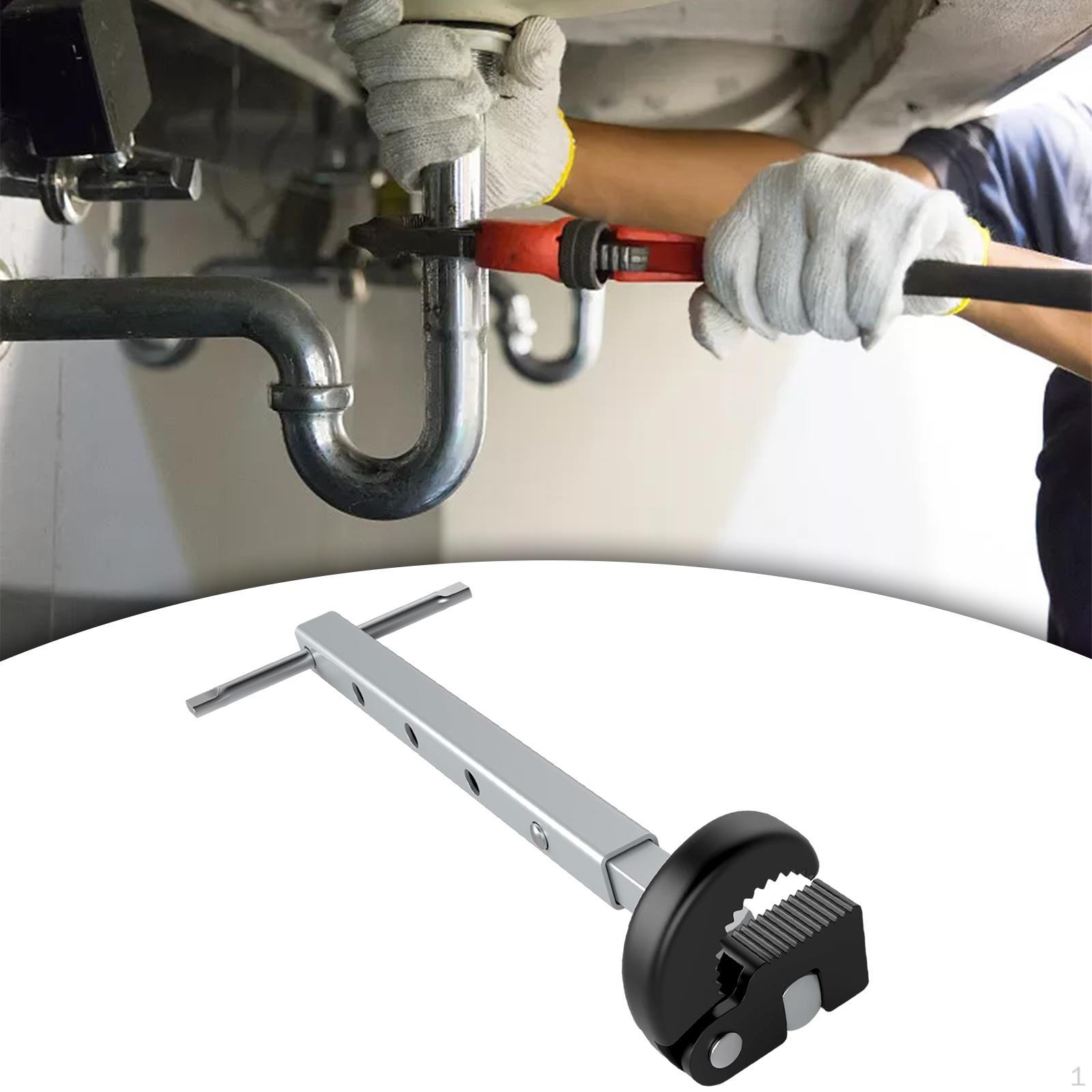 

Разводной гаечный ключ, компактный инструмент сантехника, изготовленный из углеродистой стали, универсальный для Telescopic Wrench