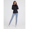 Waist-Tight Thin Yoga Wear Fall and Winter Running Jacket Workout Top Silm Hooded Cardigan Sweater Female Fleece-lined Thickened