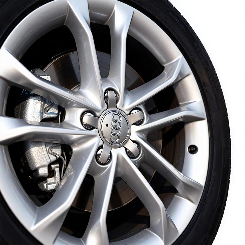 2026 4Pcs 4F0601165N 60-135mm ABS Wheel Hubcap Cover For AQ4 Q7 Q5 Q3 A6 C7 A7 A5 A4 B9 A3 8V 8P Rim Replacement Tuning Accessory