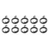 For Door Knob Handle Springs Interior Round 10Pcs 19mm Inner Diameter 2.5 Turn 28mm Outer Diameter High Quality
