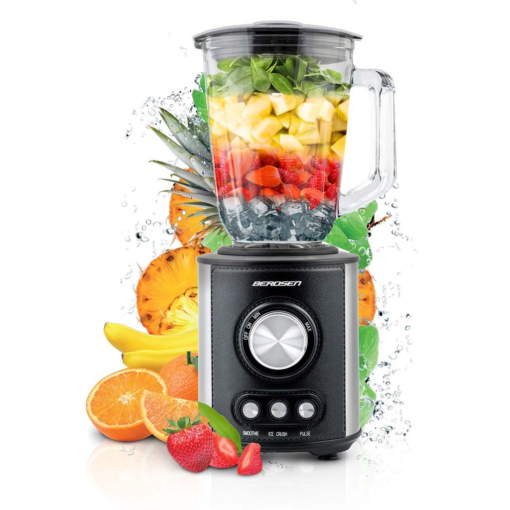800W Bd-751 Berdsen Jug Blender Black