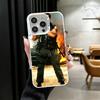 Terminator Arnold Schwarzenegger Soft Phone Case for iPhone 15 16 17 Pro Max 17Air 16E 14 Plus 13 12 Mini Shockproof Cover Back