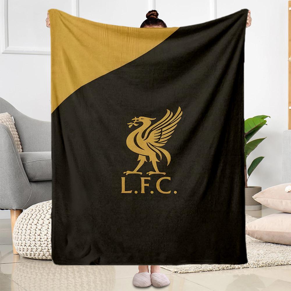 Never Walk Alone: Liverpool Fc Pride Blanket Durable Comfort Great for Office Bedding Bed for All Occasions Digital Print
