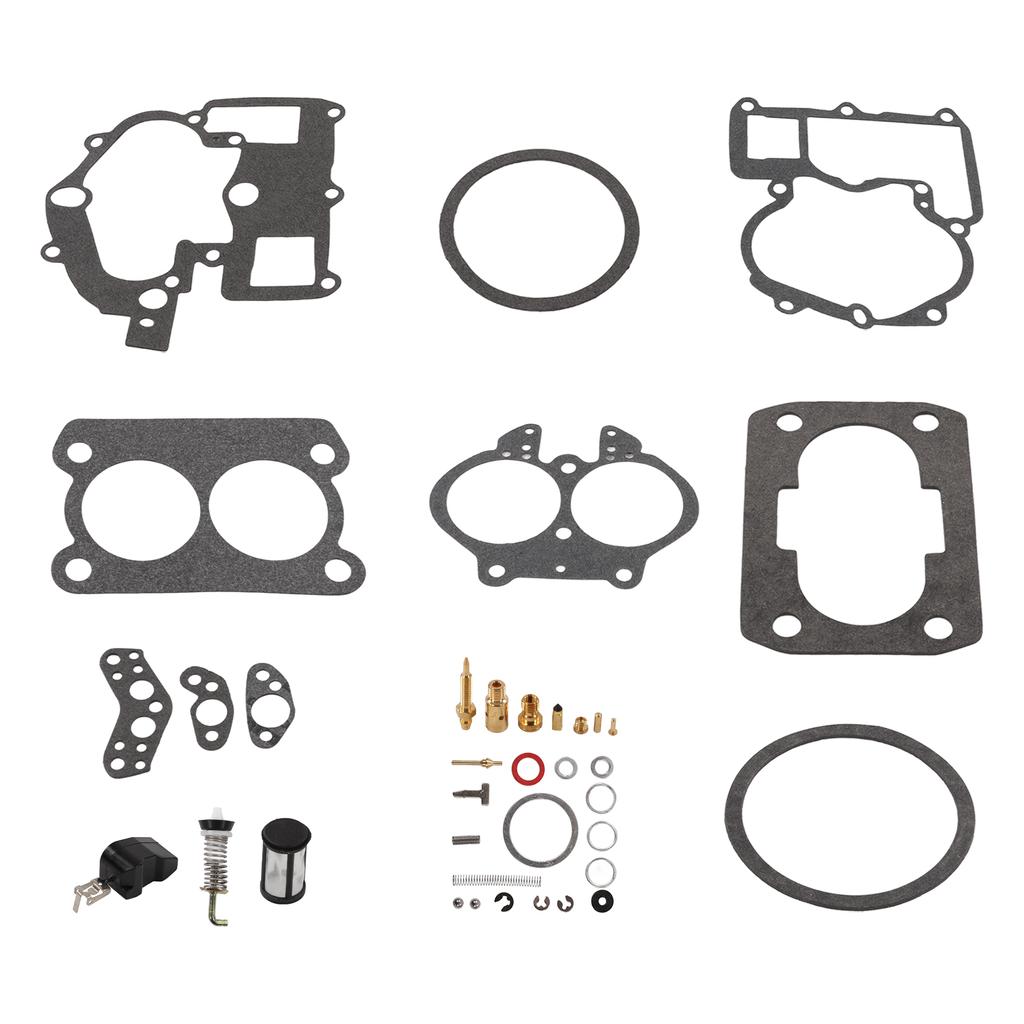 Carburetor Repair Kit 3304‑9565A7 Stable Performance Replacement for Mercruiser Marine 3.0L 4.3L 5.0L