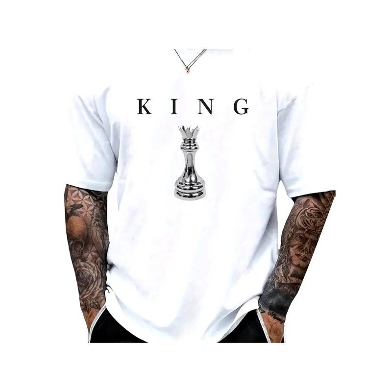 3d Printed T-shirt Men's T Shirt Classic Design Casual Short-sleeved Oversized Street Fashion Loose Tees Tops