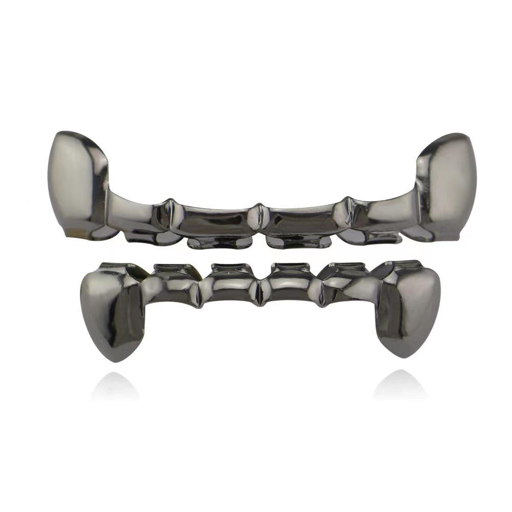 

Европейские и американские 18K хип-хоп грилзы «Тигриный клык» - Модный трендовый товар