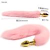 Fox Tail Butt Plug SM Bondage Toy, Anal Plug With Furry Tail, Couple Role Play Training Intimate Toy, Adult Erotic Sex Product
