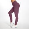 Europäische Schnelltrocknende Karierte Fitness-Yogahose, Po-Hebendes Blasen-Design, Damen Mehrfarbige Lange Freizeithose