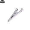 50PCS 28mm 35mm 45mm Mini Alligator Clips Mini Silver Metal Alligator Clip 28mm 35mm 45mm For Electric Testing For Battery Test