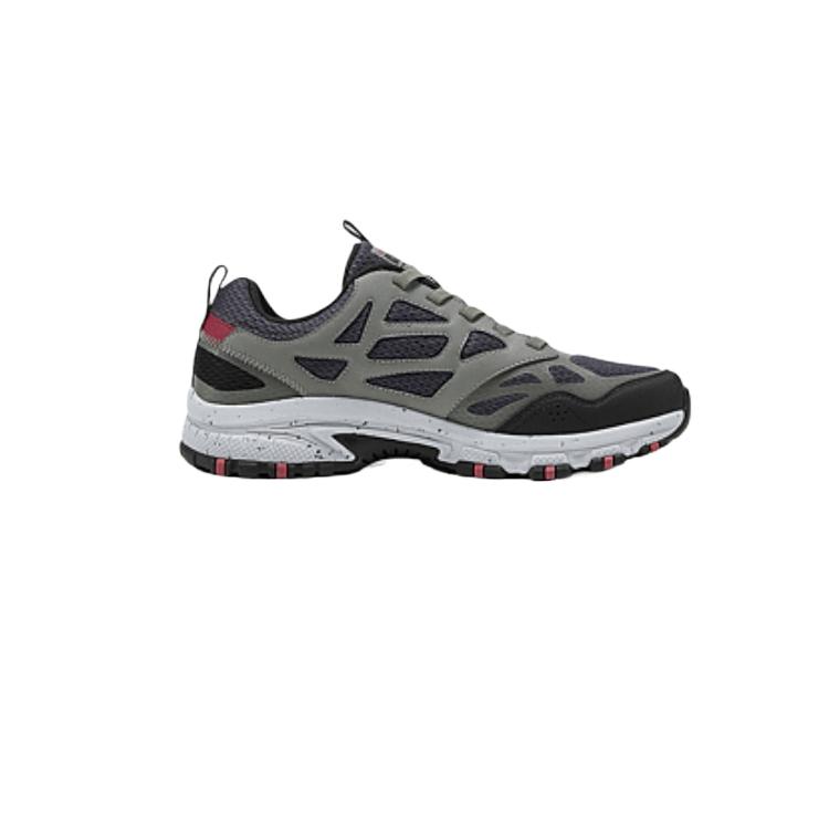 Skechers Outdoor Comfortable Versatile Low-Top Outdoor Functional Shoes Men Shoes Gray 237384-CCRD