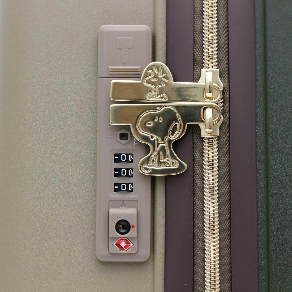 Popularna postać Snoopy'ego jest teraz dostępna jako walizka Snoopy Zipper HAP2285 32L Beagle Scout Khaki [Hapitas]! 3,2 kg