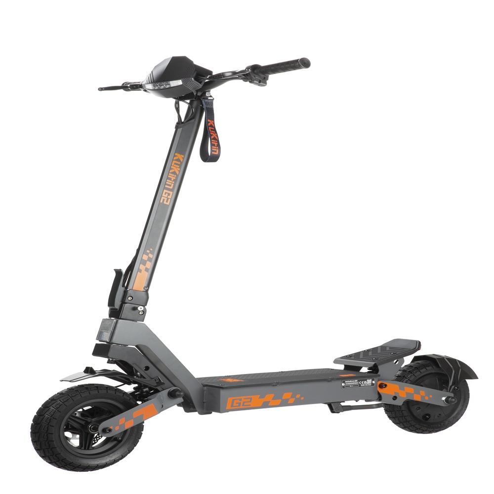 Trotineta Elétrica Dobrável Kukirin G2 Ultra 800Wx2 Motor Duplo Trotineta Elétrica Adulto Velocidade Máxima 55Km/h 48V 18AH Autonomia 55KM Carga 120Kg
