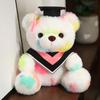 Doctor Hat Bear Doll Plush Toy Graduation Doctor Bear Bachelor Bear Doll Graduation Season Commemorative Gift